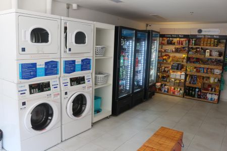 Studio à venda com 42m², 1 quarto e 1 vagaLavanderia