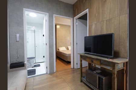 Sala de apartamento para alugar com 2 quartos, 30m² em Jardim Monte Kemel, São Paulo