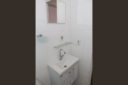 Banheiro de apartamento à venda com 1 quarto, 45m² em Água Branca, São Paulo