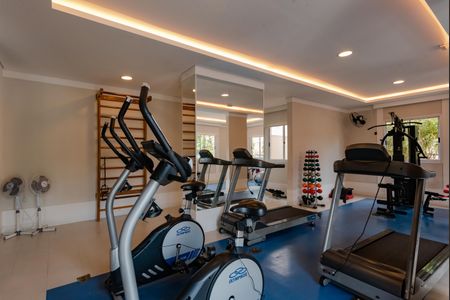 Apartamento para alugar com 116m², 3 quartos e 1 vaga Apartamento para alugar com 116m², 3 quartos e 1 vagaÁrea comum - Academia