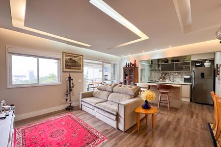 Sala de apartamento à venda com 2 quartos, 93m² em Baeta Neves, São Bernardo do Campo