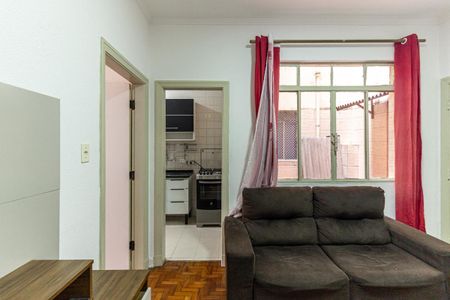 Sala de apartamento para alugar com 1 quarto, 52m² em República, São Paulo