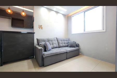 Sala de apartamento para alugar com 2 quartos, 45m² em Castelo, Santos