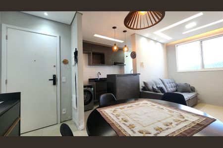 Sala de apartamento para alugar com 2 quartos, 45m² em Castelo, Santos