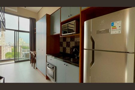 Studio para alugar com 25m², 1 quarto e sem vaga Studio para alugar com 25m², 1 quarto e sem vagaCozinha