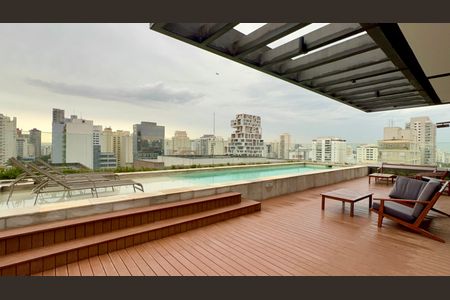 Studio para alugar com 25m², 1 quarto e sem vaga Studio para alugar com 25m², 1 quarto e sem vagaPiscina