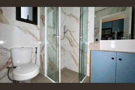 Studio para alugar com 25m², 1 quarto e sem vaga Studio para alugar com 25m², 1 quarto e sem vagaBanheiro