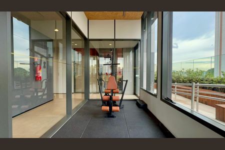 Studio para alugar com 25m², 1 quarto e sem vaga Studio para alugar com 25m², 1 quarto e sem vagaAcademia