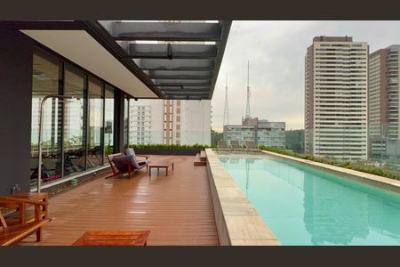 Studio para alugar com 25m², 1 quarto e sem vaga Studio para alugar com 25m², 1 quarto e sem vagaPiscina