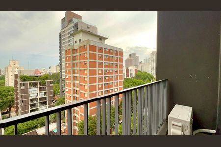 Studio para alugar com 25m², 1 quarto e sem vaga Studio para alugar com 25m², 1 quarto e sem vagaVaranda