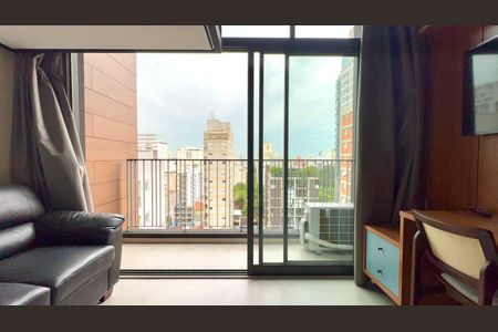 Studio para alugar com 25m², 1 quarto e sem vaga Studio para alugar com 25m², 1 quarto e sem vagaSala