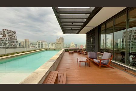 Studio para alugar com 25m², 1 quarto e sem vaga Studio para alugar com 25m², 1 quarto e sem vagaPiscina