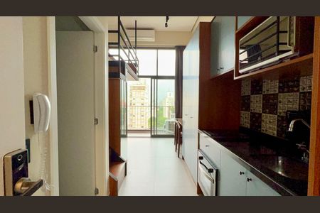 Studio para alugar com 25m², 1 quarto e sem vaga Studio para alugar com 25m², 1 quarto e sem vagaCozinha