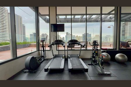 Studio para alugar com 25m², 1 quarto e sem vaga Studio para alugar com 25m², 1 quarto e sem vagaAcademia