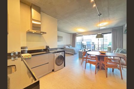 Studio à venda com 57m², 1 quarto e 1 vagaStudio