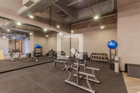 Studio à venda com 57m², 1 quarto e 1 vagaÁrea comum - Academia