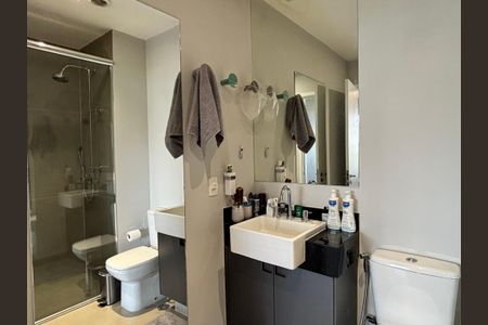 Studio à venda com 57m², 1 quarto e 1 vagaBanheiro