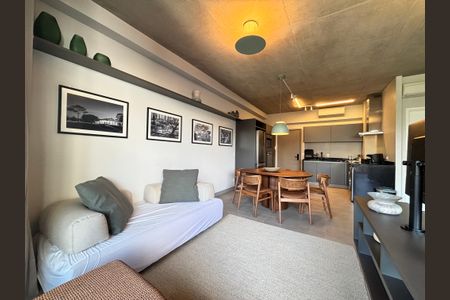 Studio à venda com 57m², 1 quarto e 1 vagaStudio