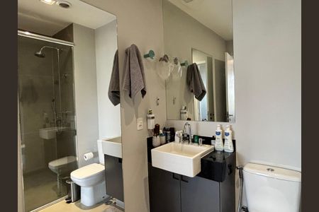 Studio à venda com 57m², 1 quarto e 1 vagaBanheiro