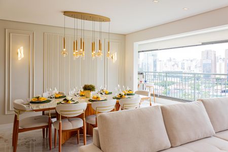 Apartamento para alugar com 116m², 3 quartos e 2 vagasSala