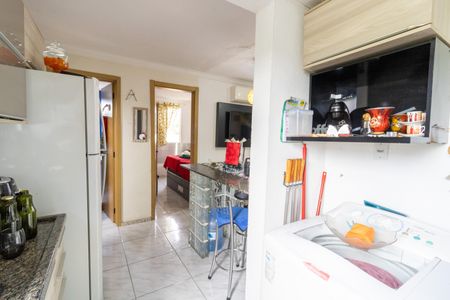 Apartamento à venda com 48m², 2 quartos e 1 vagaCozinha e Área de Serviço