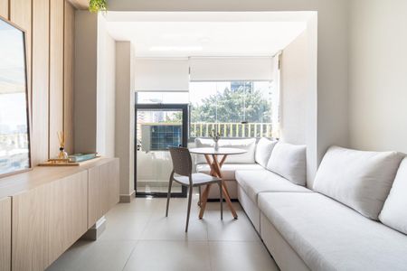 Apartamento para alugar com 27m², 1 quarto e sem vaga Apartamento para alugar com 27m², 1 quarto e sem vagaSala