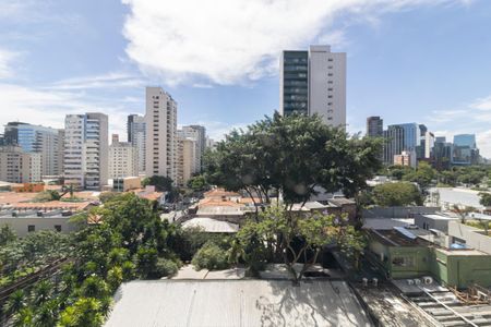 Vista da Sala de apartamento para alugar com 1 quarto, 27m² em Vila Olímpia, São Paulo