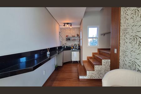 Sala de apartamento para alugar com 3 quartos, 150m² em Campestre, São Caetano do Sul
