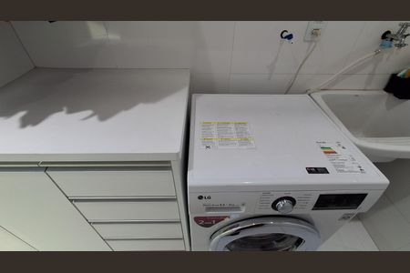 Área de Serviço  de apartamento para alugar com 3 quartos, 150m² em Campestre, São Caetano do Sul