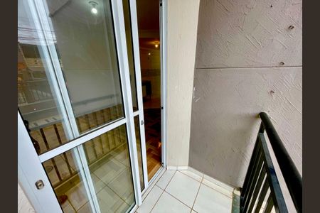 Varanda da Sala de apartamento para alugar com 2 quartos, 48m² em Vila Nova Bonsucesso, Guarulhos