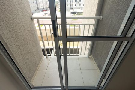 Varanda da Sala de apartamento para alugar com 2 quartos, 45m² em Guaratiba, Rio de Janeiro