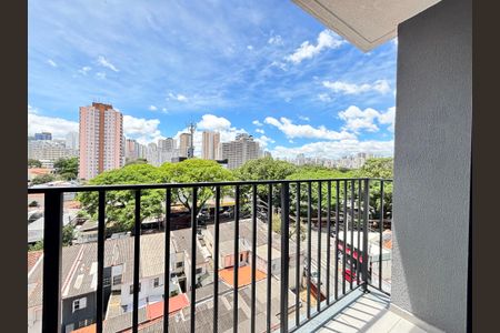 Apartamento para alugar com 25m², 1 quarto e sem vagaVaranda