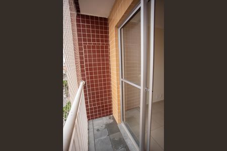 VARANDA DA SALA de apartamento à venda com 3 quartos, 62m² em Parque Maria Domitila, São Paulo