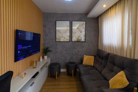 Sala de apartamento à venda com 1 quarto, 36m² em Jardim Marajoara, São Paulo