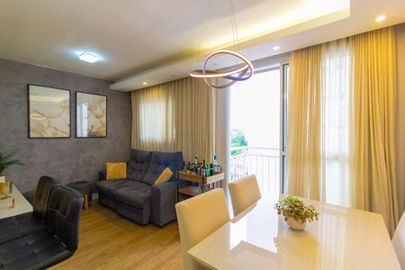 Sala de apartamento à venda com 1 quarto, 36m² em Jardim Marajoara, São Paulo