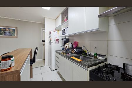 Cozinha de apartamento para alugar com 2 quartos, 61m² em Campininha, São Paulo