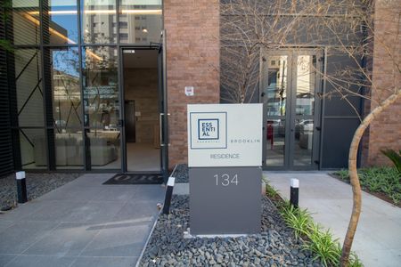 Studio para alugar com 24m², 1 quarto e sem vagaFachada e portaria