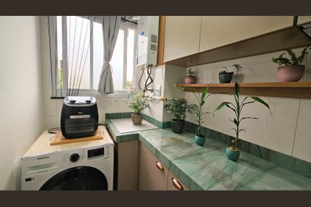 Apartamento à venda com 51m², 2 quartos e 1 vagaCozinha e Área de Serviço