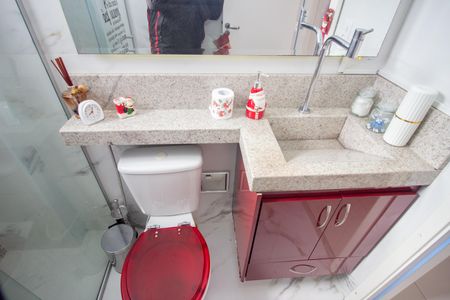 Apartamento à venda com 45m², 2 quartos e 1 vagaBanheiro Social