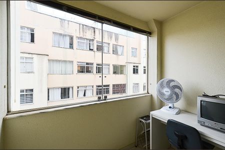 Varanda Sala de apartamento à venda com 3 quartos, 78m² em Santa Tereza, Belo Horizonte