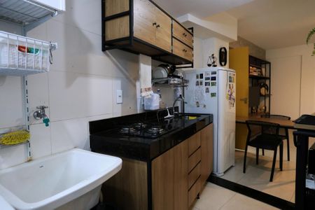 Apartamento à venda com 79m², 1 quarto e 1 vagaCozinha e Área de Serviço