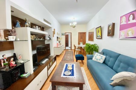 Sala  de apartamento à venda com 3 quartos, 94m² em Botafogo, Rio de Janeiro