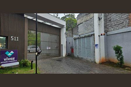 Apartamento para alugar com 41m², 2 quartos e 1 vagaPlaca instalada na fachada do condomínio - código da placa: YACP-1216