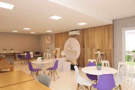 Apartamento para alugar com 41m², 2 quartos e 1 vagaÁrea comum - Salão de festas