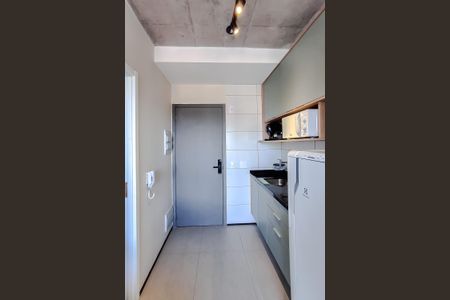 Cozinha de kitnet/studio à venda com 1 quarto, 18m² em Paraíso, São Paulo