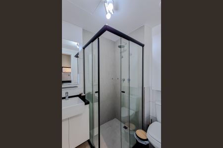 Banheiro de kitnet/studio à venda com 1 quarto, 18m² em Paraíso, São Paulo