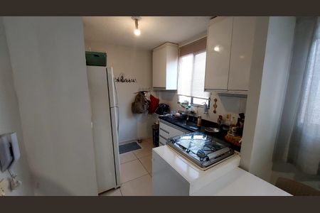 Cozinha de apartamento para alugar com 2 quartos, 48m² em Residencial Greenville, Ribeirão Preto