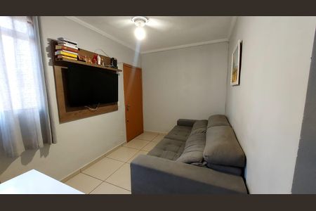 Sala de apartamento para alugar com 2 quartos, 48m² em Residencial Greenville, Ribeirão Preto