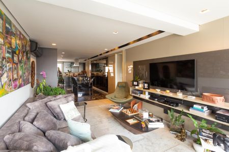 Sala de apartamento para alugar com 2 quartos, 105m² em Vila Nova Conceição, São Paulo