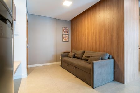 Sala/Cozinha de apartamento para alugar com 1 quarto, 50m² em Jardim Americano, Sorocaba